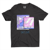 CAT.EXE : T-Shirt | Vaporwave T Shirt | Vaporwave Fashion