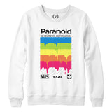 PARANOID : Sweatshirt | Unisex | Vaporwave Sweatshirt | Vaporwave Fashion