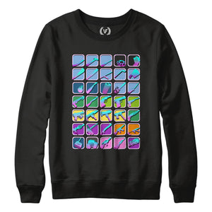 WEAPONS : Sweatshirt | Unisex | Vaporwave Sweatshirt | Vaporwave Fashion
