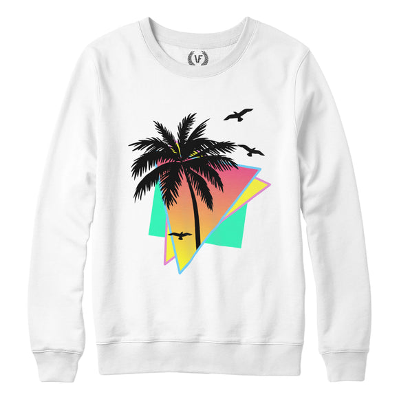 VIBES : Sweatshirt | Unisex | Vaporwave Sweatshirt | Vaporwave Fashion