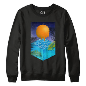 POOL : Sweatshirt | Unisex | Vaporwave Sweatshirt | Vaporwave Fashion