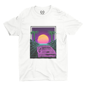 SUNSET : T-Shirt | Vaporwave T Shirt | Vaporwave Fashion