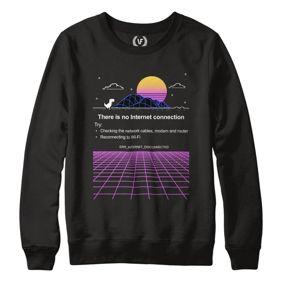DISCONNECTED : Sweatshirt | Unisex | Vaporwave Sweatshirt | Vaporwave Fashion