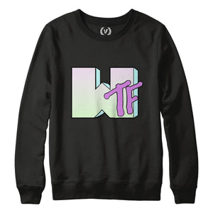 WTF : Sweatshirt | Unisex | Vaporwave Sweatshirt | Vaporwave Fashion